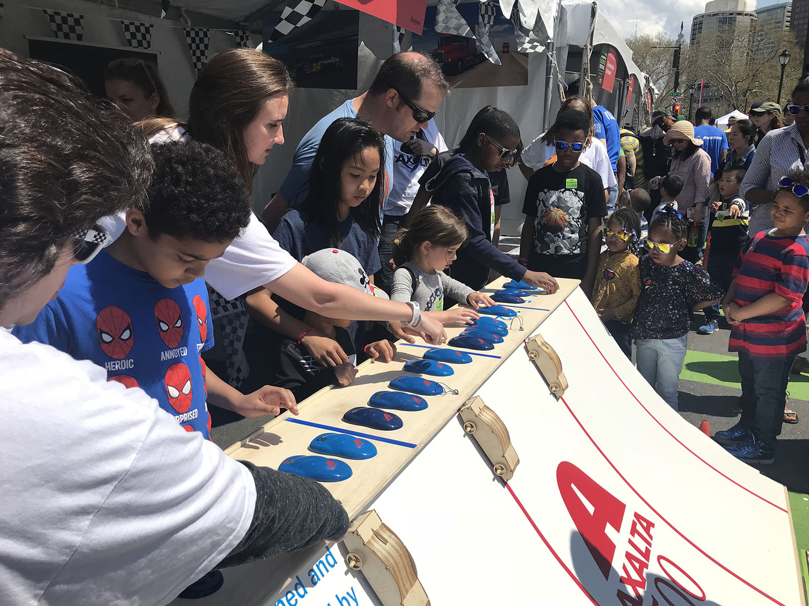 Booth at Science Festival